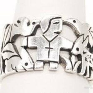 James Avery - St. Francis Loves The Animals Ring Size 6.5